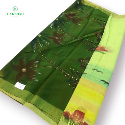 Niranjana Slub Cotton 6Y – Hand-Painted - 240909