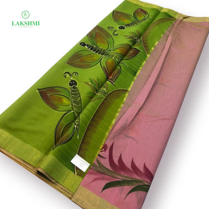 Niranjana Slub Cotton 6Y – Hand-Painted - 240912
