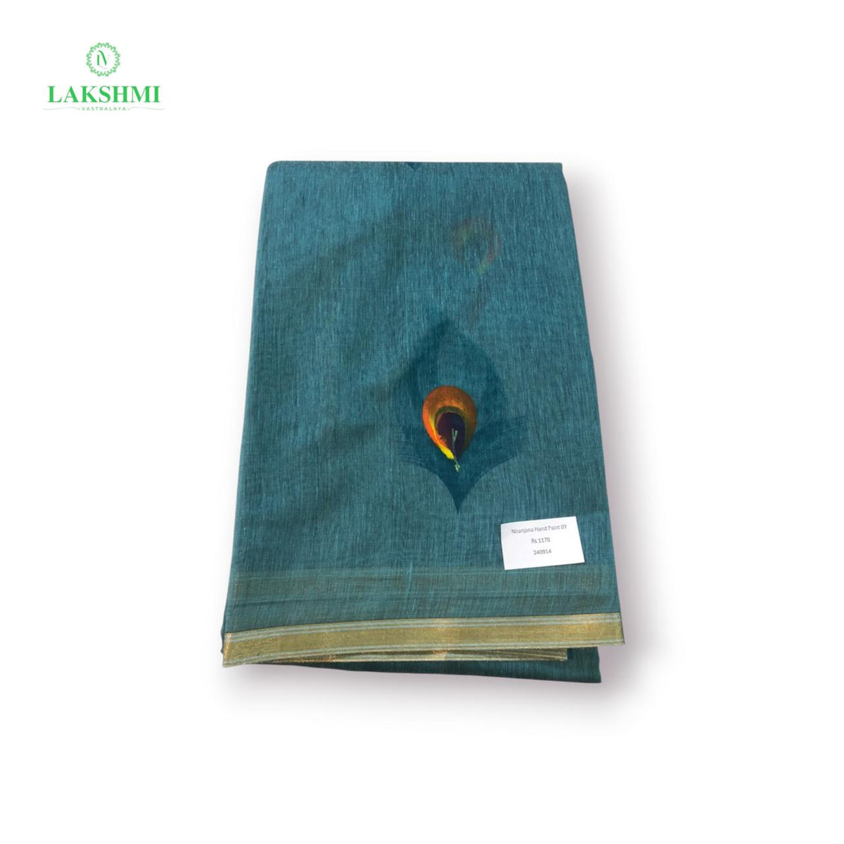 Niranjana Slub Cotton 6Y – Hand-Painted - 240914