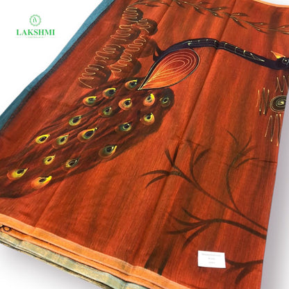 Niranjana Slub Cotton 6Y – Hand-Painted - 240914