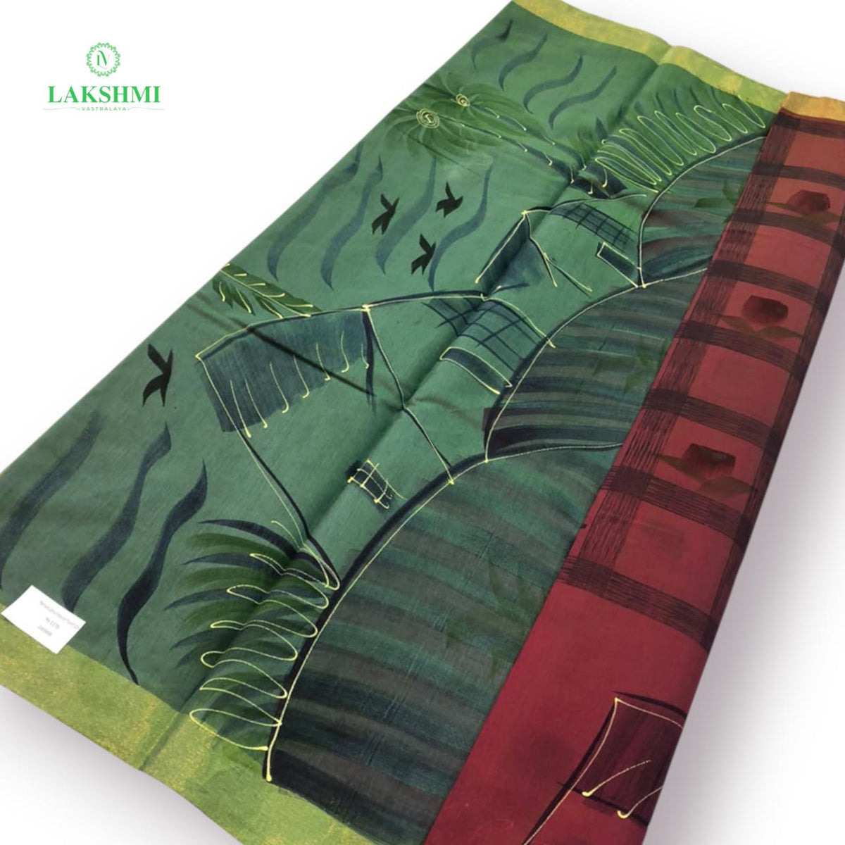 Niranjana Slub Cotton 6Y – Hand-Painted - 240908