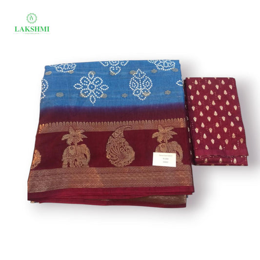 Ruhini Semi Dola 6 Yards Saree - 240902