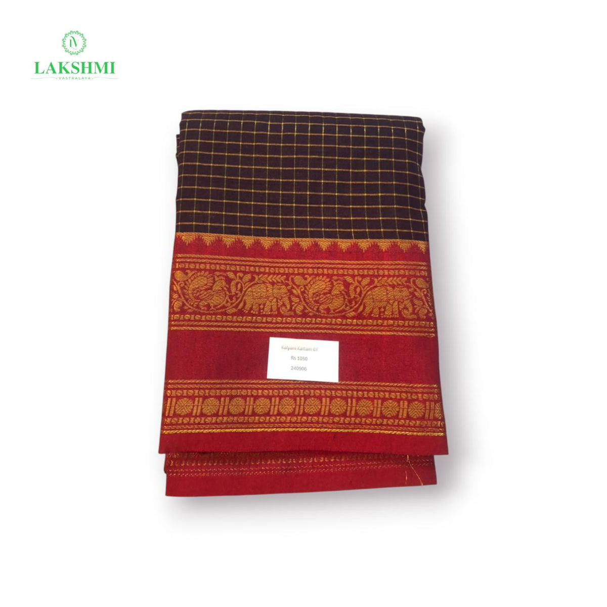 Kalyani Cotton Kattam 6 Yards - 240906