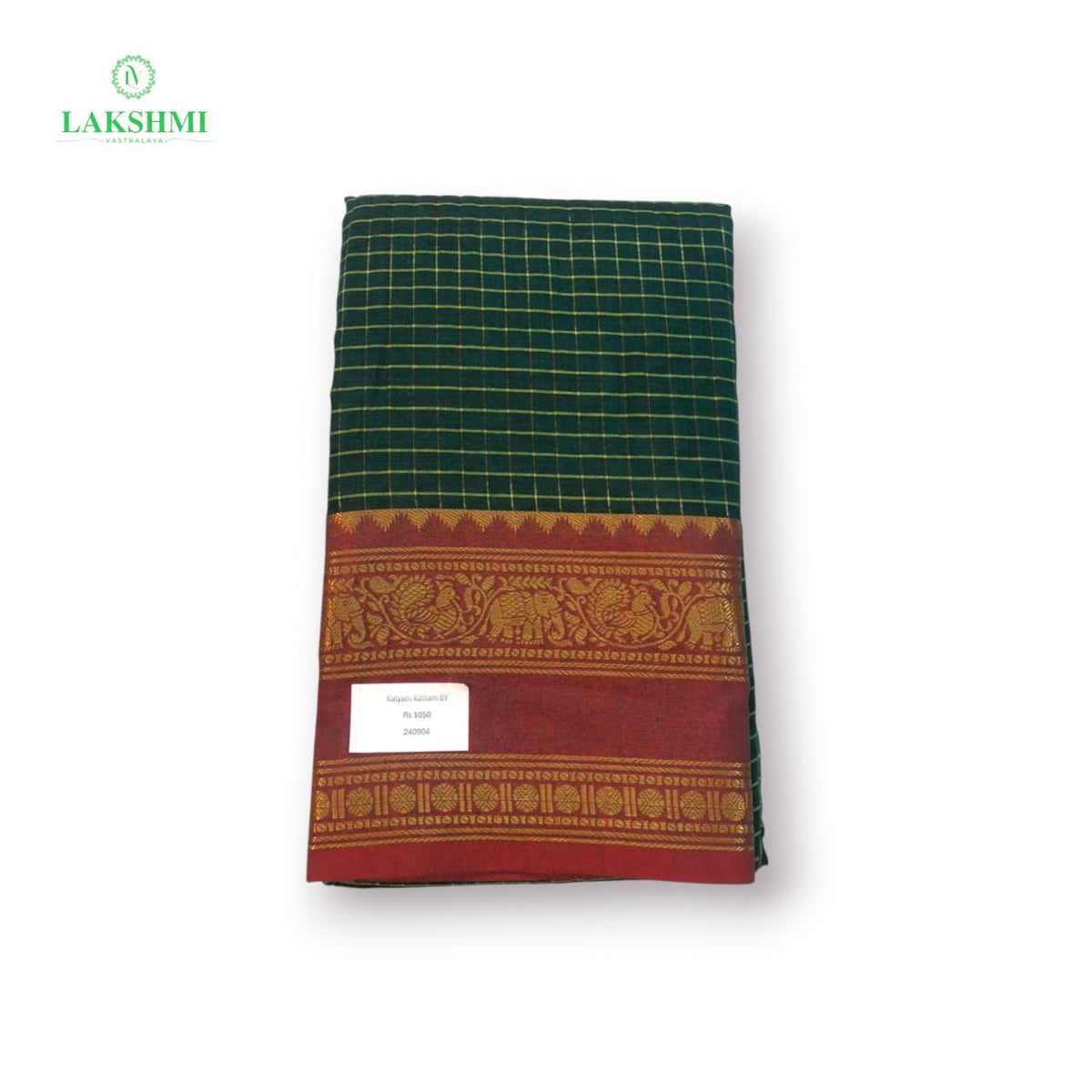 Kalyani Cotton Kattam 6 Yards - 240904