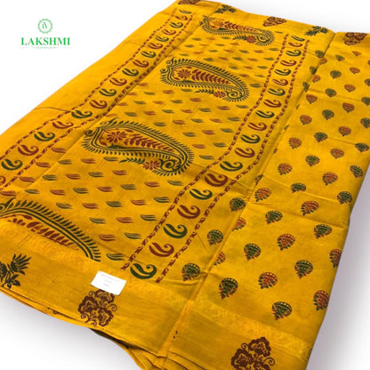 Jayasree Sungudi Ekandam with Upper Zari – 10.5 Yards - 260920