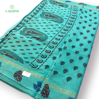 Jayasree Sungudi Ekandam with Upper Zari – 10.5 Yards - 260917