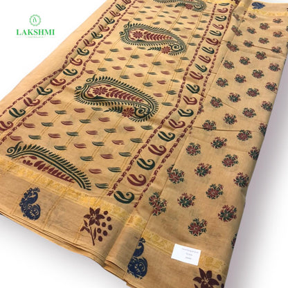 Jayasree Sungudi Ekandam with Upper Zari – 10.5 Yards - 260909