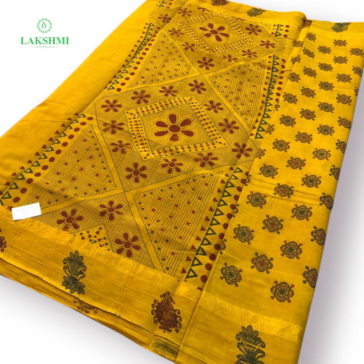 Jayasree Sungudi Ekandam with Upper Zari – 10.5 Yards - 260908