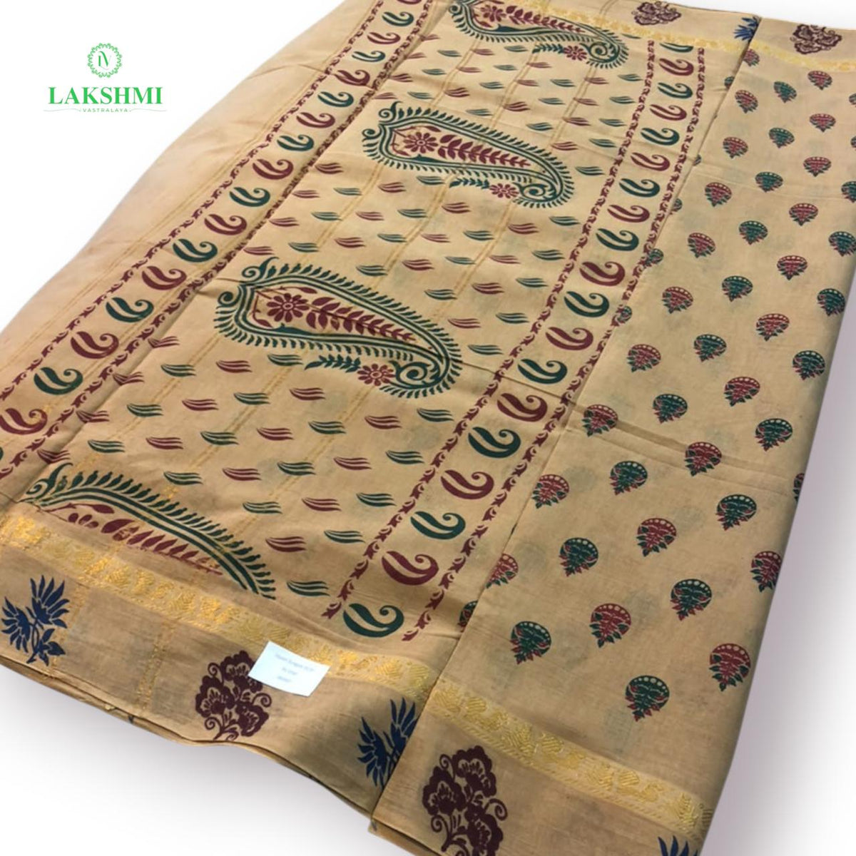 Jayasree Sungudi Ekandam with Upper Zari – 10.5 Yards - 260907