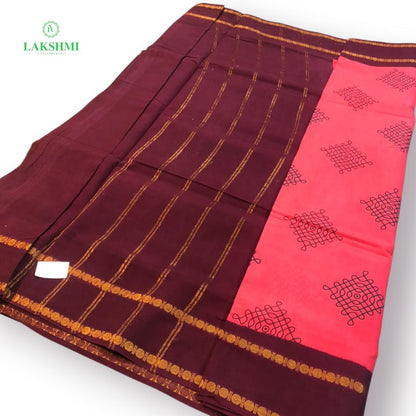 Ambika 10.5 Yards Sungudi Cotton - 290908
