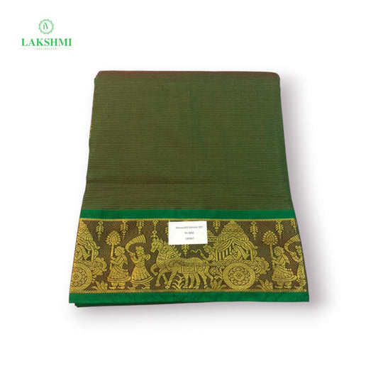 Hemavati 10 Yards Vairoosi Semi Silk - 180907