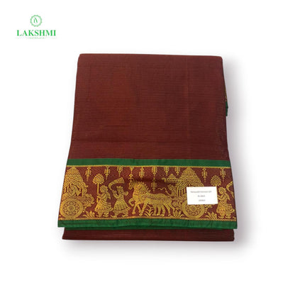 Hemavati 10 Yards Vairoosi Semi Silk - 180904