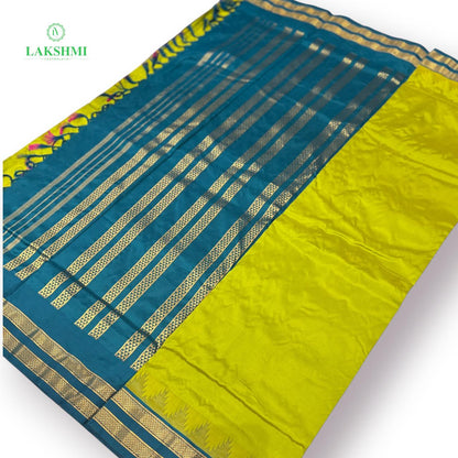 Poornachandrika 10Y - Pure Kanchipuram Mullberry Silk - 300901