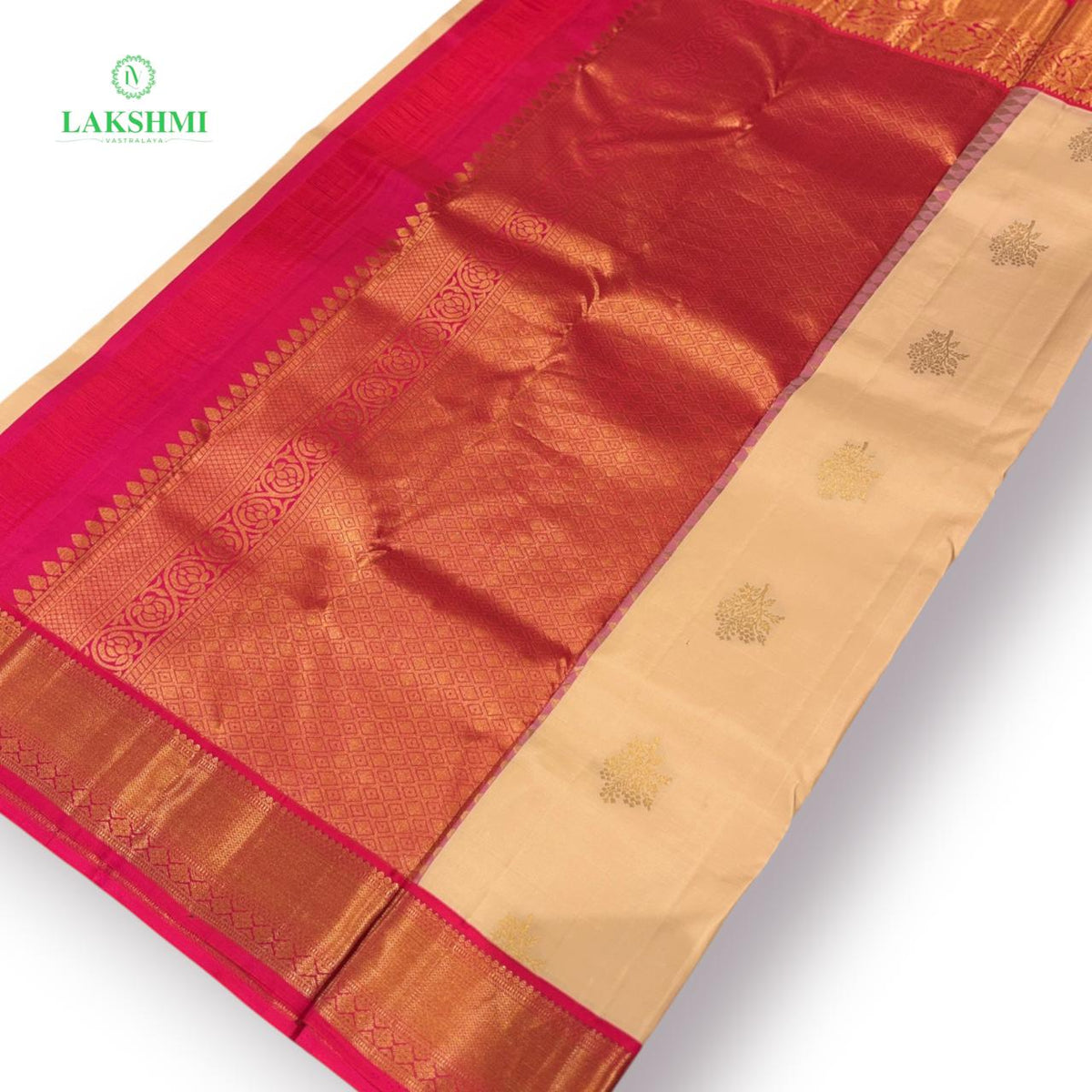 Chandralekha – Pure Kanchipuram Silk 6Y Saree