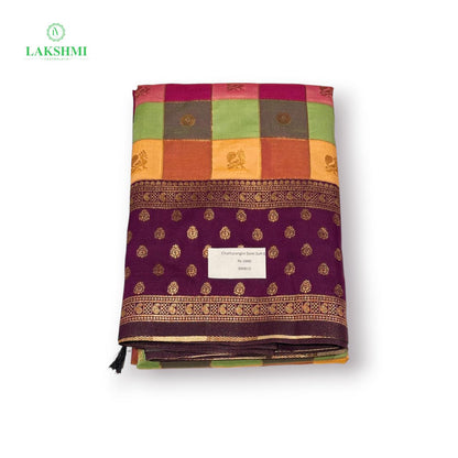 Chathurangini – 6Y Semi Soft Silk Saree - 300913