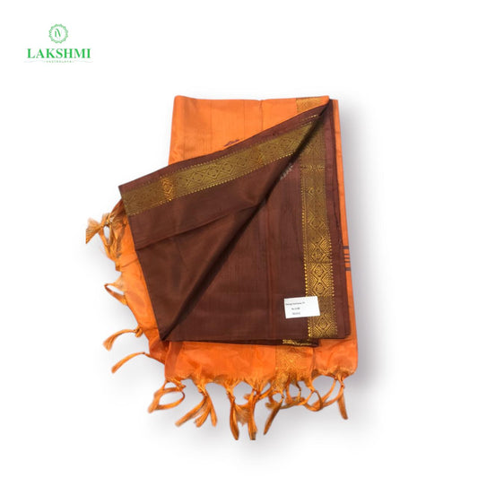 Vairagi Vazhanar Small Border with Butta 7 Yards - 061012
