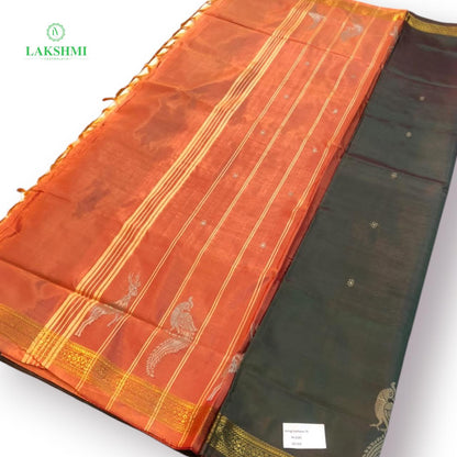 Vairagi Vazhanar Small Border with Butta 7 Yards - 061008