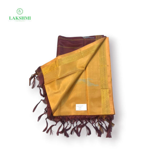 Vairagi Vazhanar Small Border with Butta 7 Yards - 061011
