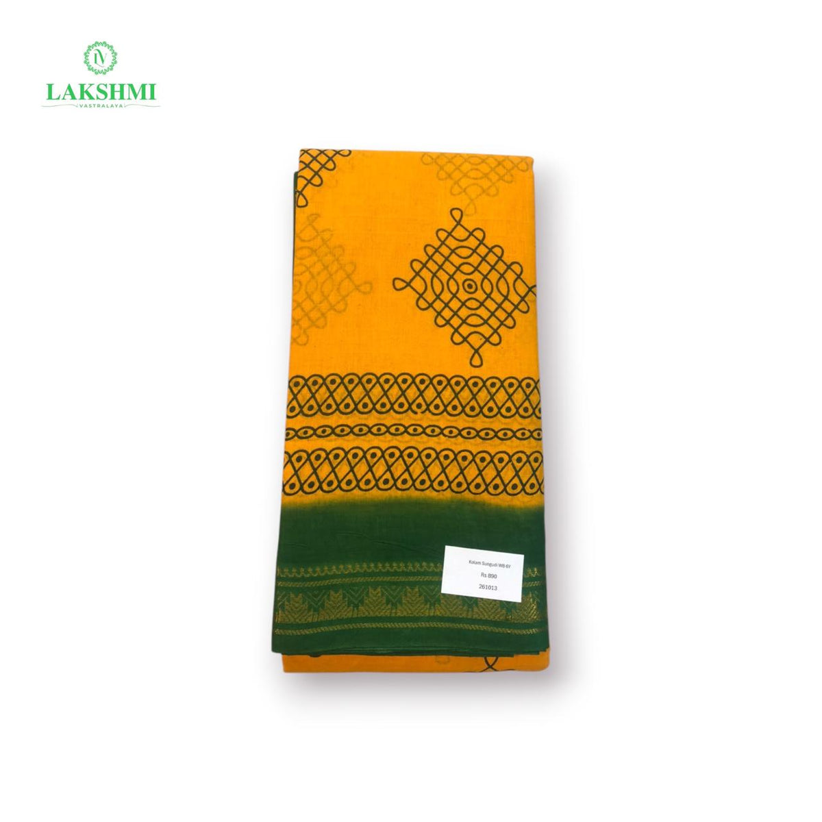Kolam Sungudi 6 Yards - 261013