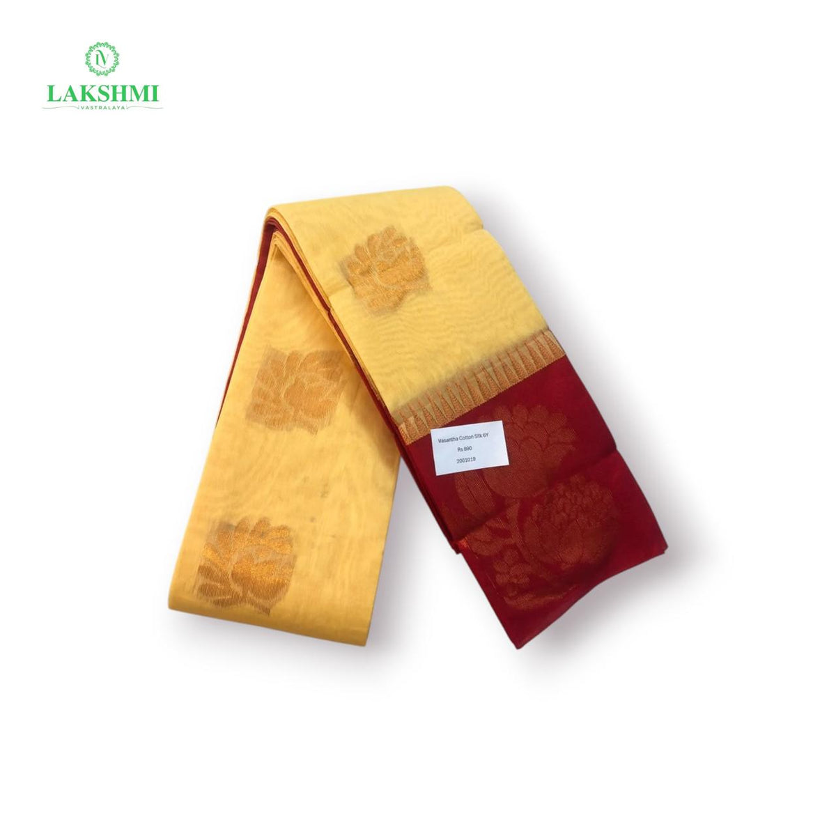 Vasantha – Cotton Silk Saree | 6 Yards - 200119