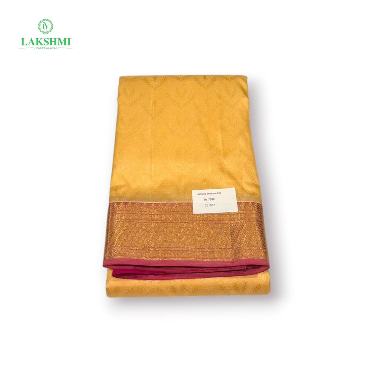 Lalithangi – Embossed Pure Kanchipuram Silk |  251007