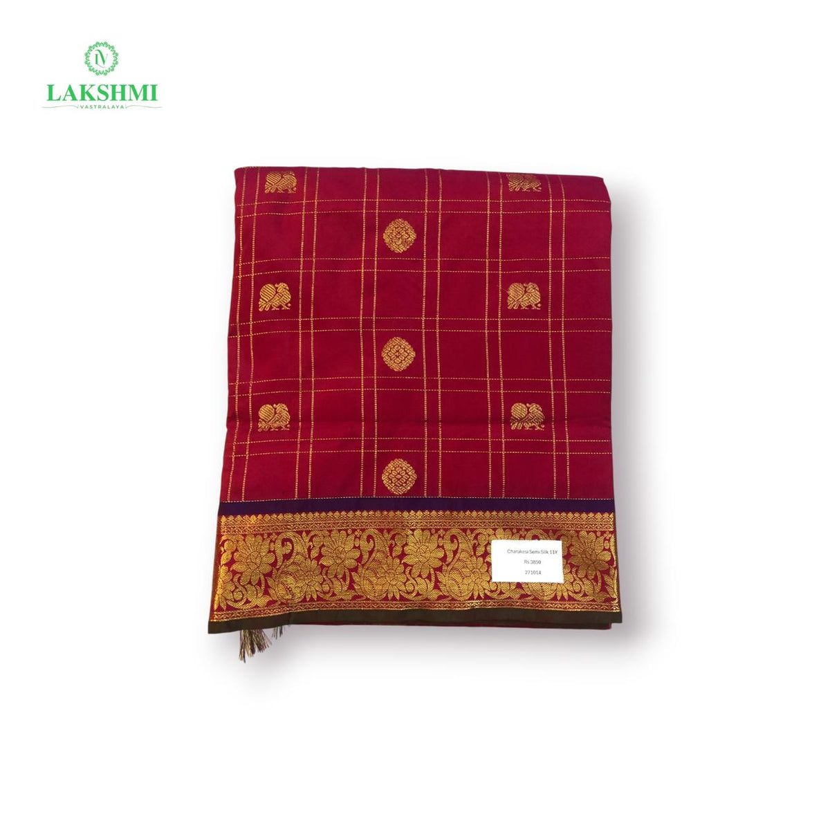 Charukesi Semi Silk 11+ Yards - 271014