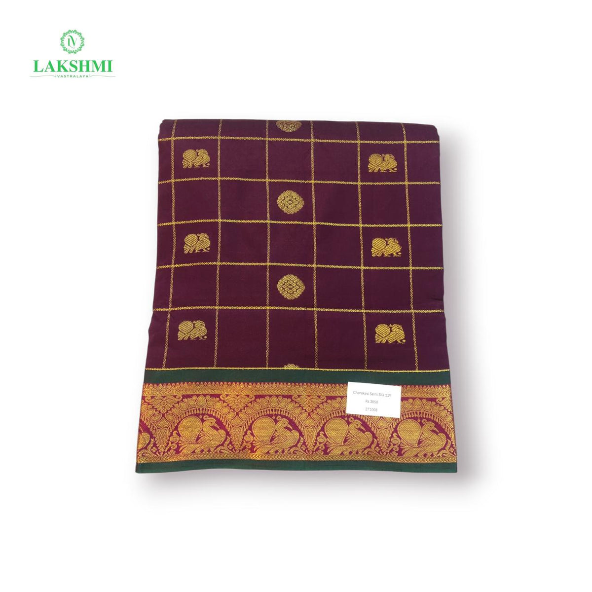 Charukesi Semi Silk 11+ Yards - 271008