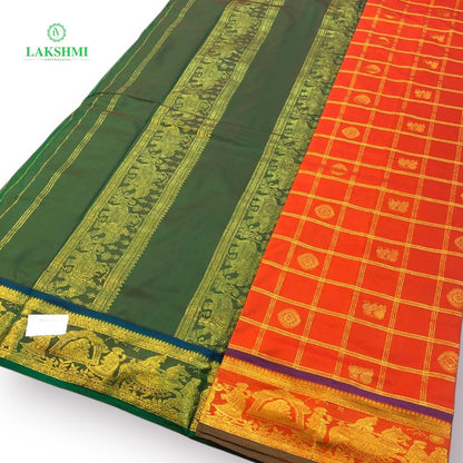 Charukesi Semi Silk 11+ Yards - 271017