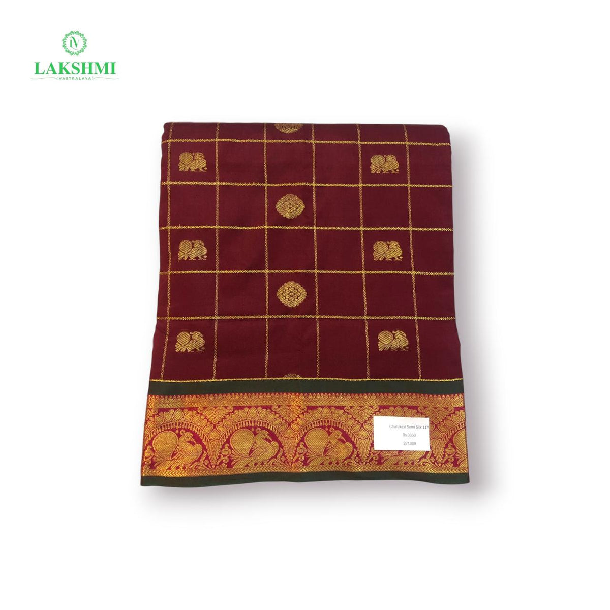 Charukesi Semi Silk 11+ Yards - 271009