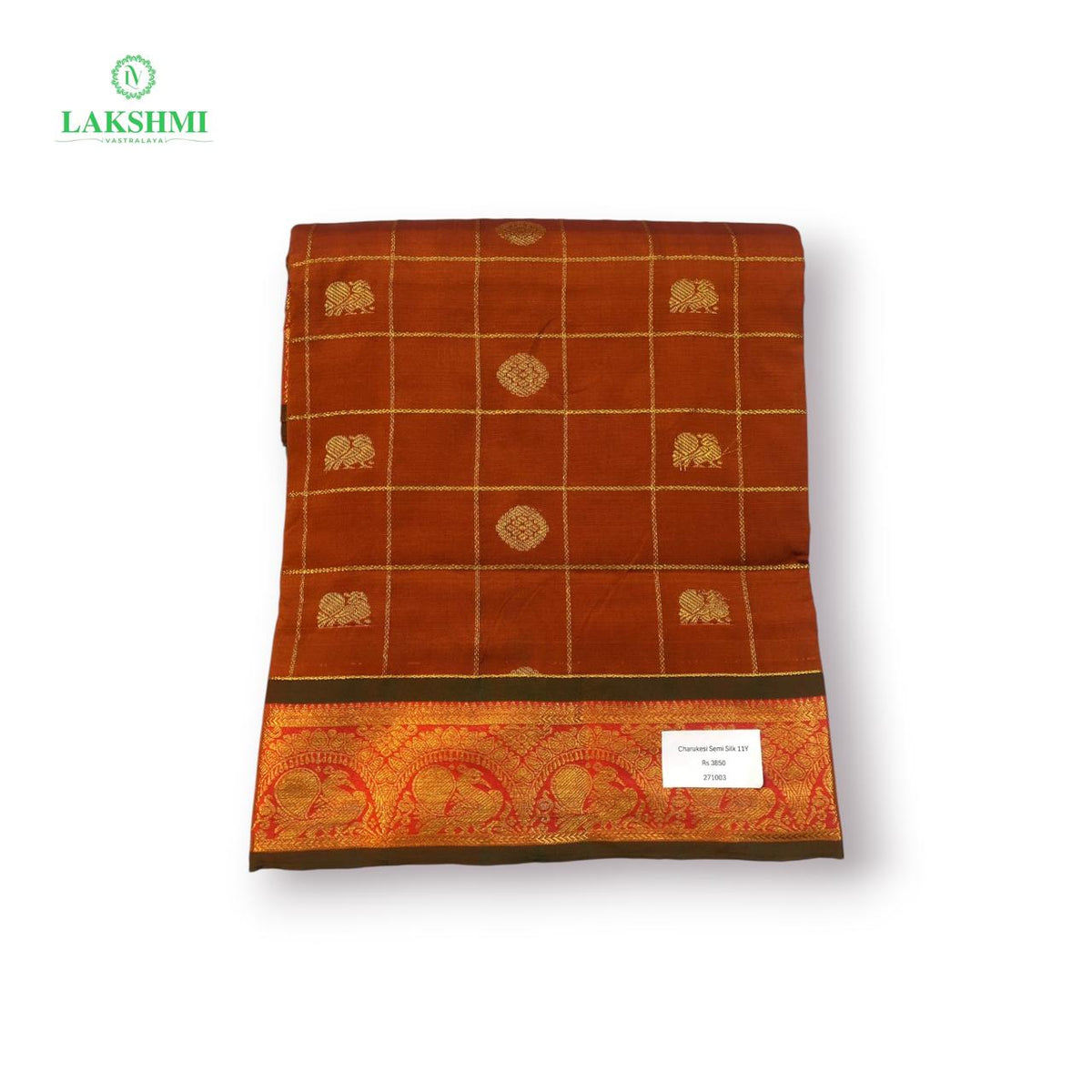 Charukesi Semi Silk 11+ Yards - 271003