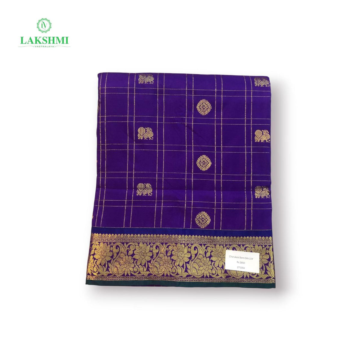 Charukesi Semi Silk 11+ Yards - 271004