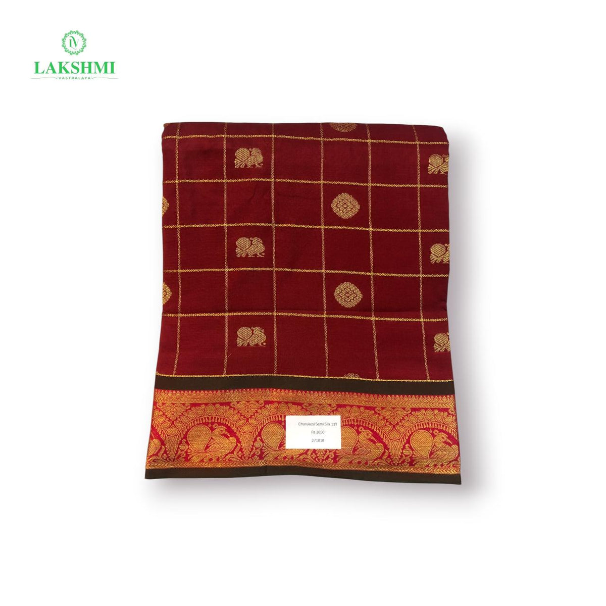 Charukesi Semi Silk 11+ Yards - 271018