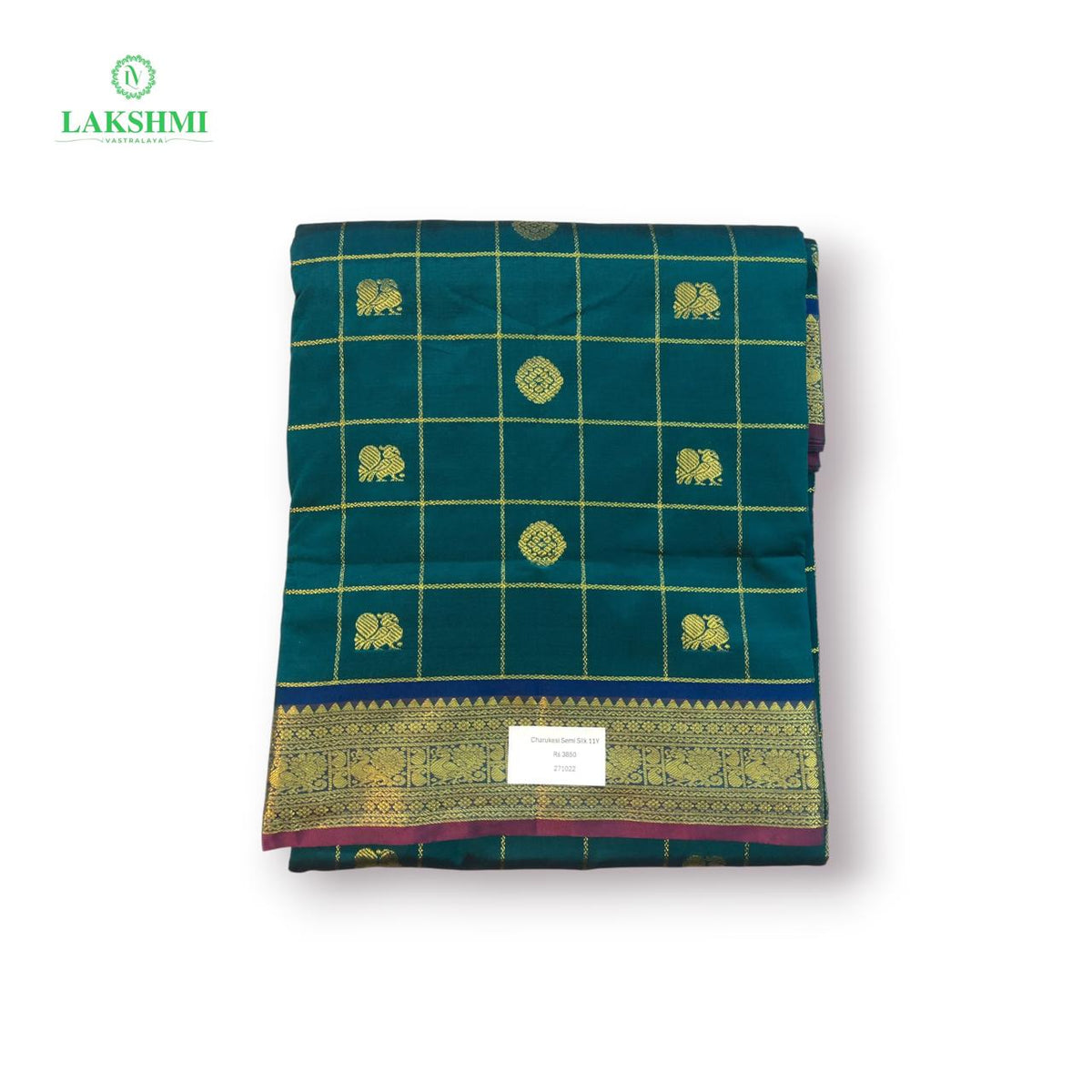 Charukesi Semi Silk 11+ Yards - 271022