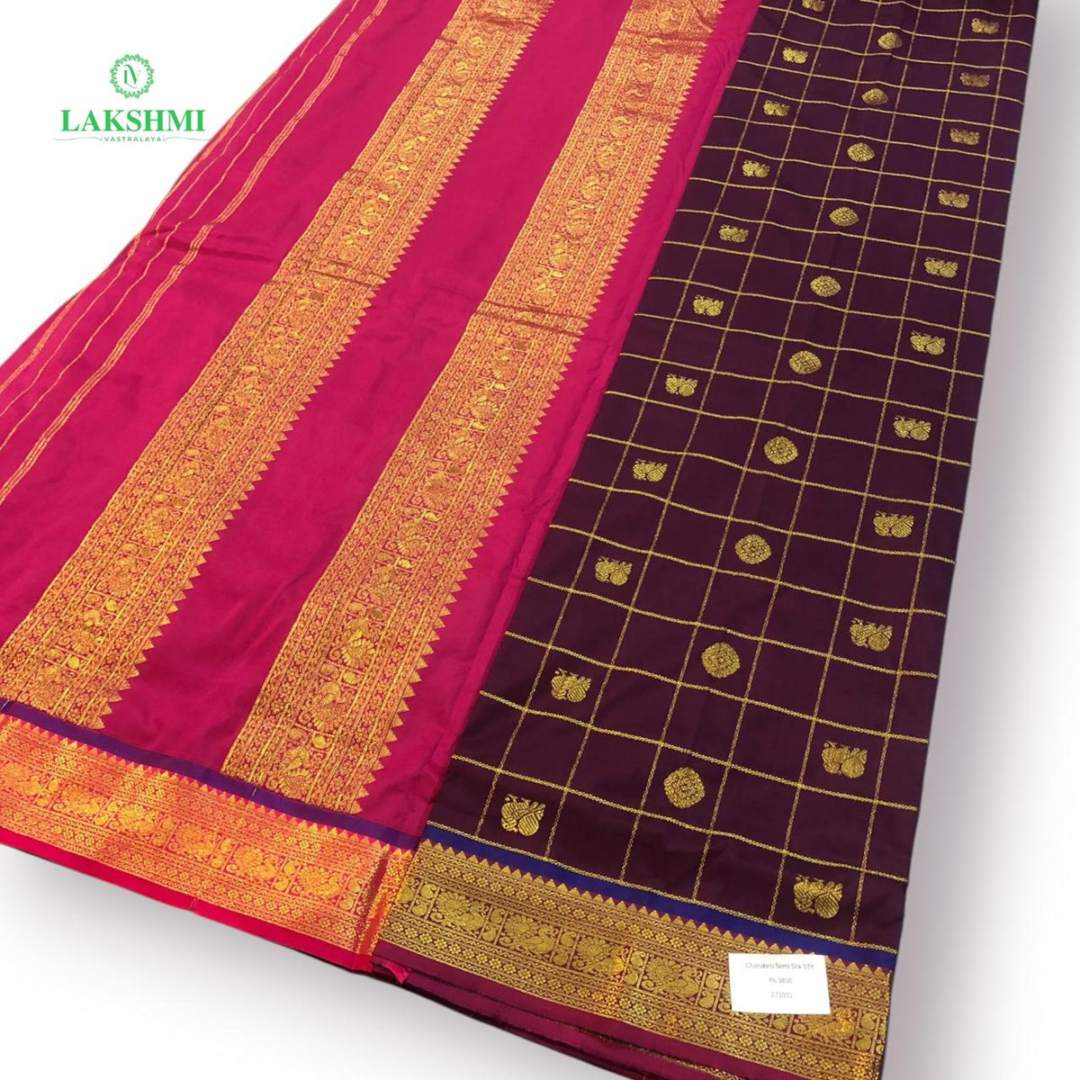 Charukesi Semi Silk 11+ Yards - 271031