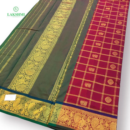 Charukesi Semi Silk 11+ Yards - 271026