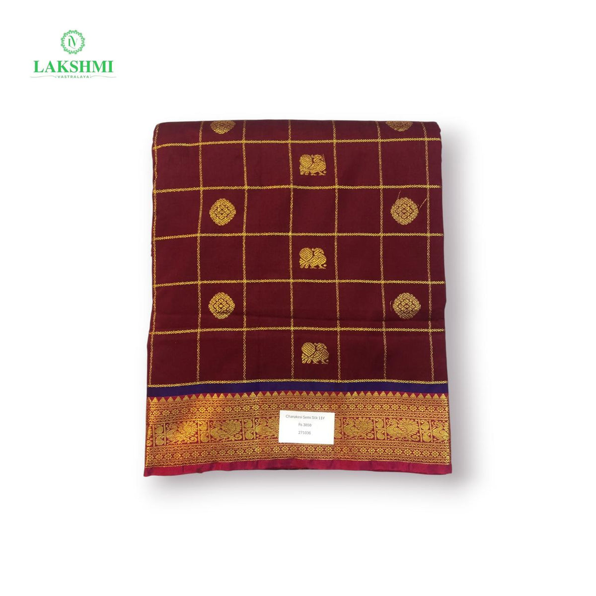 Charukesi Semi Silk 11+ Yards - 271036