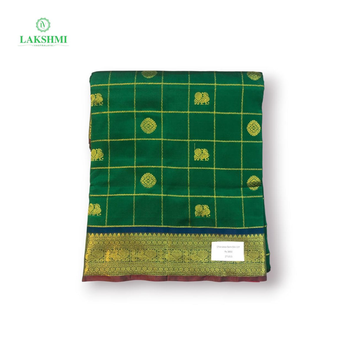 Charukesi Semi Silk 11+ Yards - 271015