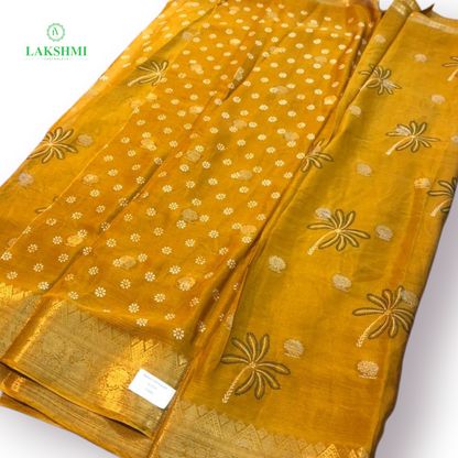 Samaira Semi Dola Silk 6 Yards - 300805