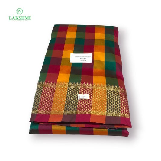 Rupavathi Semi Silk 6Yards - 240509