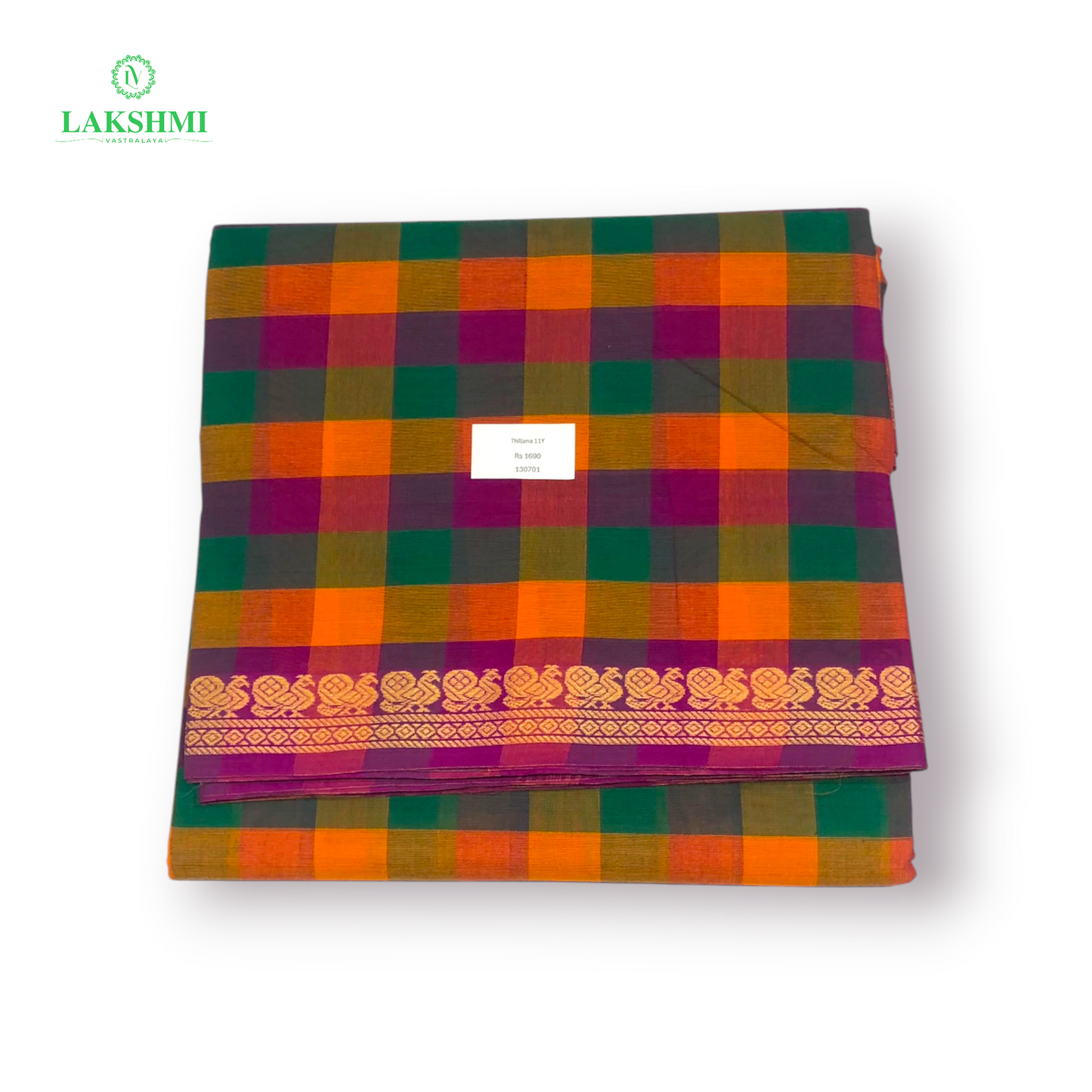 Thillana Chettinadu Cotton 11 Yards - 130720