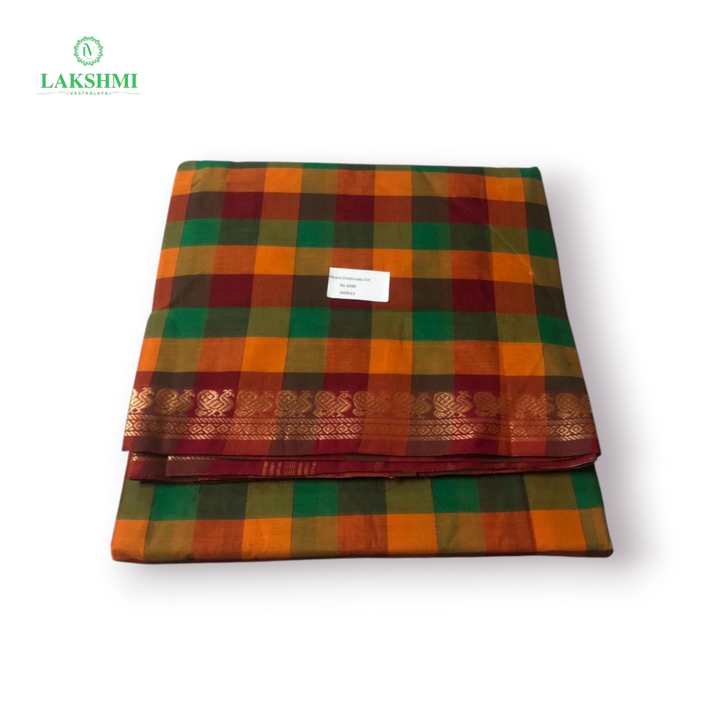 Thillana Chettinadu Cotton - 11 Yards - 040613