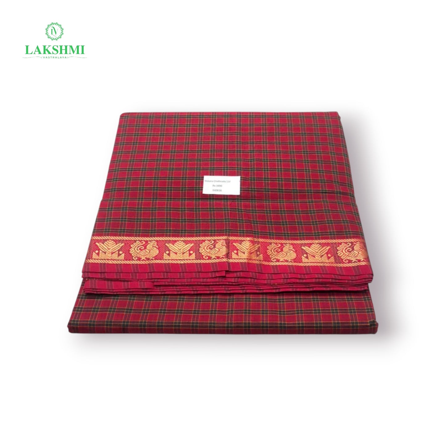 Thillana Chettinadu Cotton - 11 Yards - 0406
