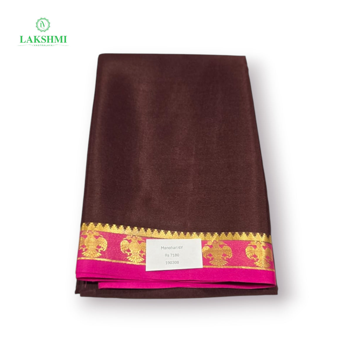Manohari Mysore Silk 6 Yards - 190308