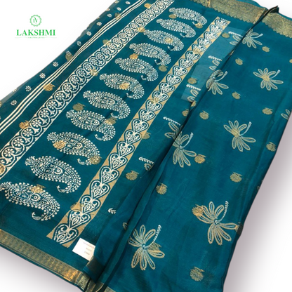 Samaira Semi Dola Silk 6 Yards - 300804