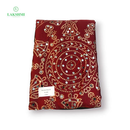 Aina – Semi Modal 6 Yards Saree 110807
