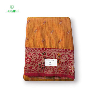Iraavati – Semi Tussar with Thread Work 6 Yards 300804
