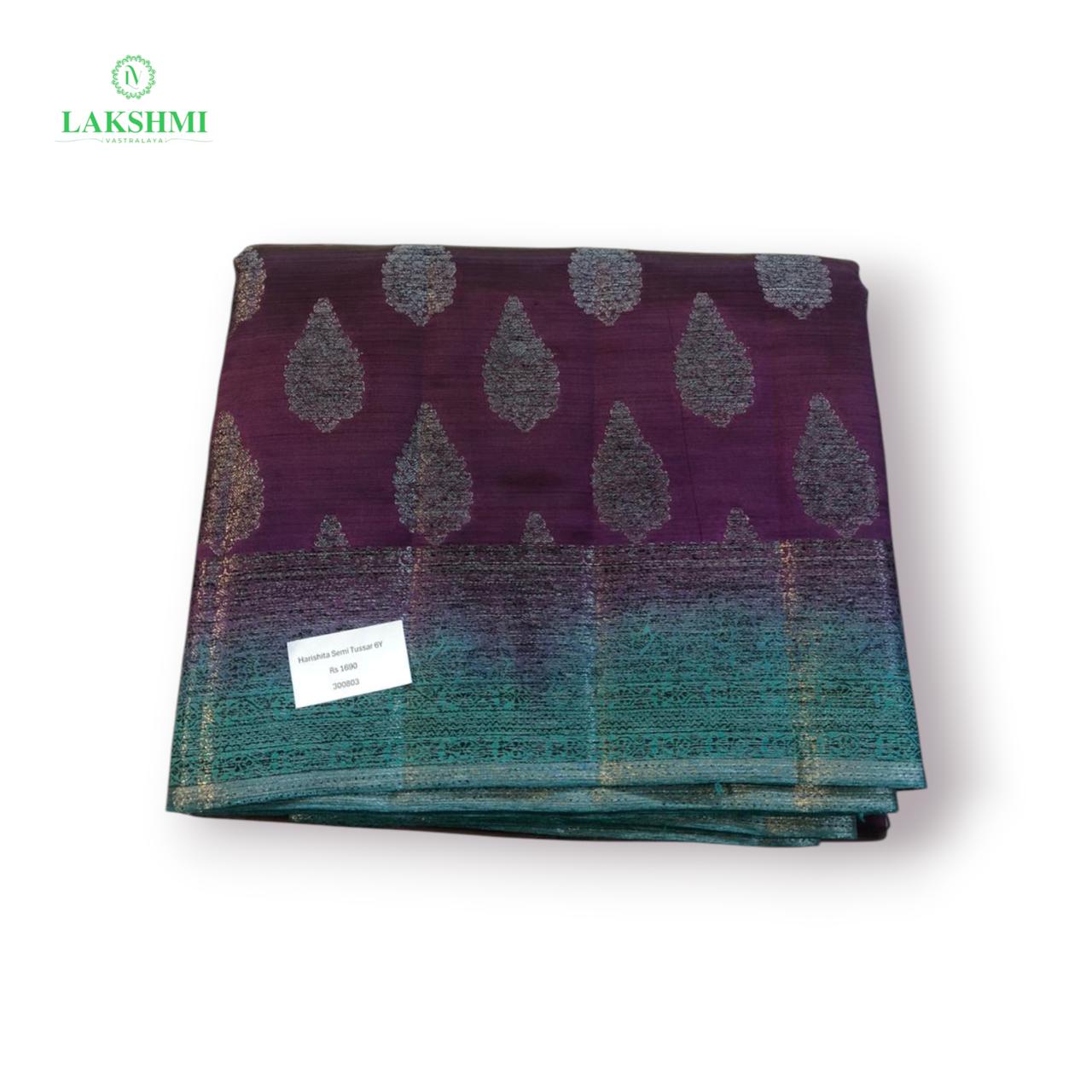 Harshita – Semi Tussar | 6 Yards 300803