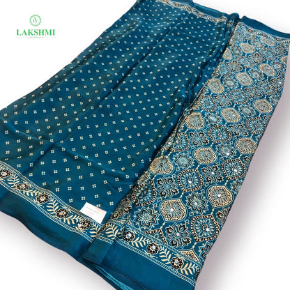 Aina – Semi Modal 6 Yards Saree 110808