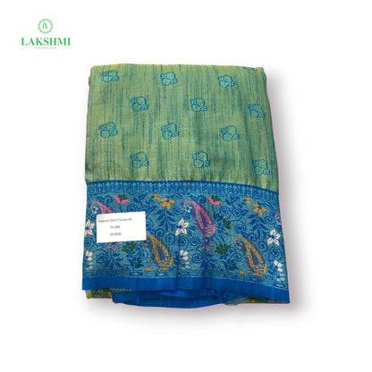 Iraavati – Semi Tussar with Thread Work 6 Yards 300809