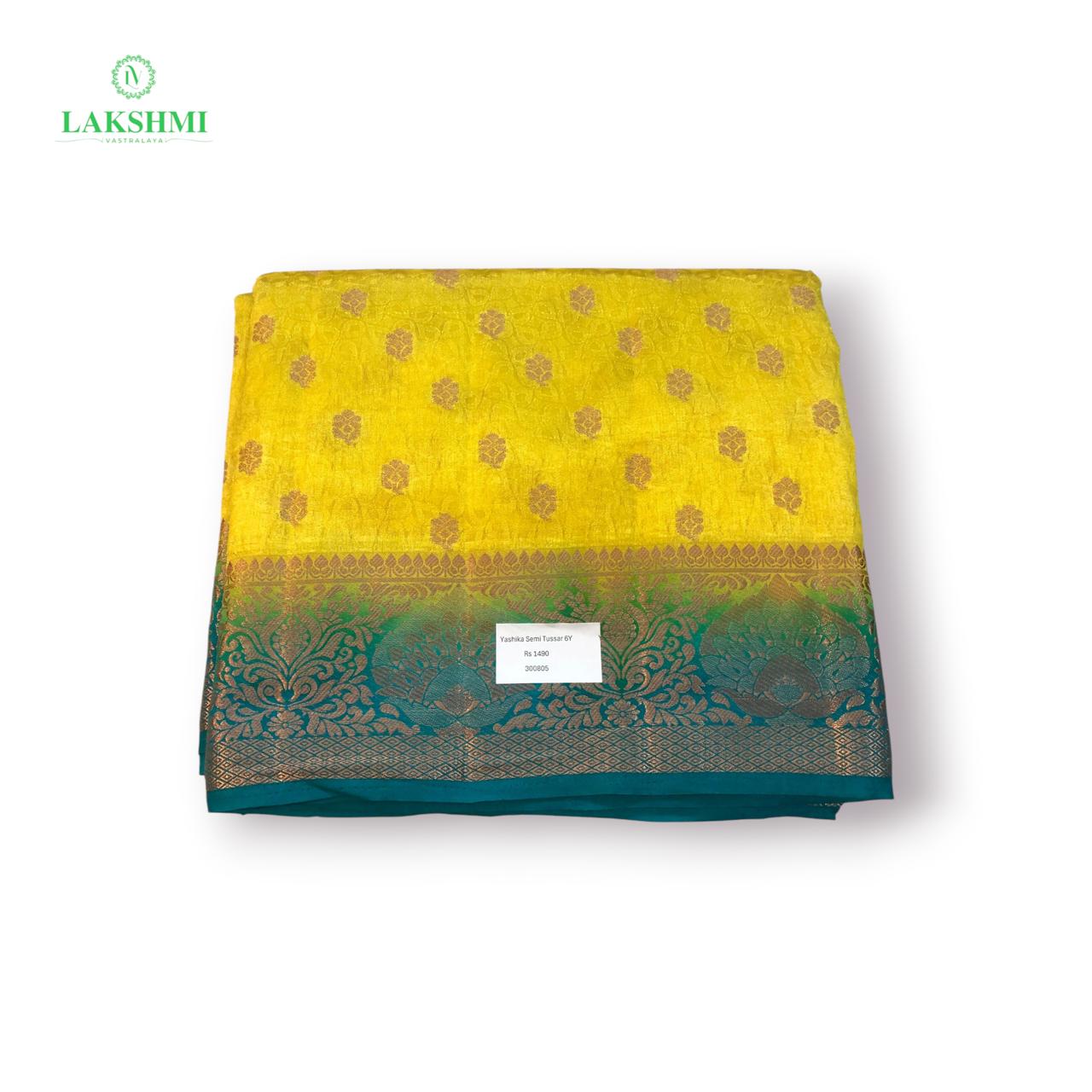 Yashika – Semi Tussar | 6 Yards 300805